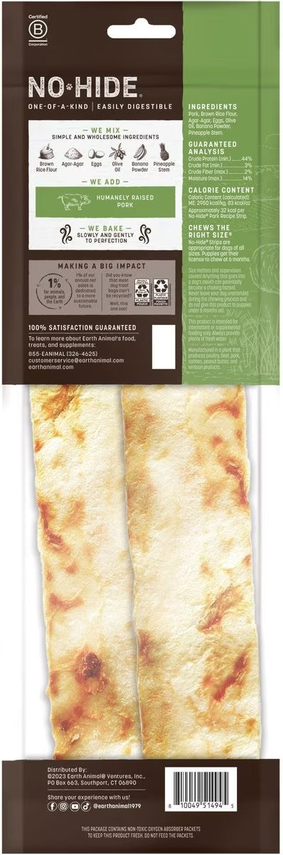 Earth animal no hide strips 4pk