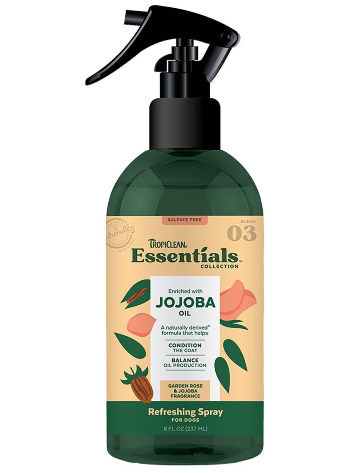 Tropiclean essentials refreshing spray