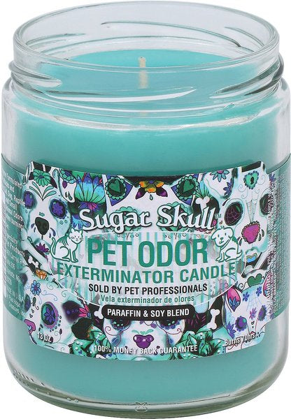Pet odor eliminator candles
