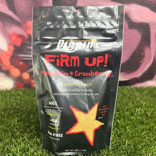 Firm up pumpkin and cranberry