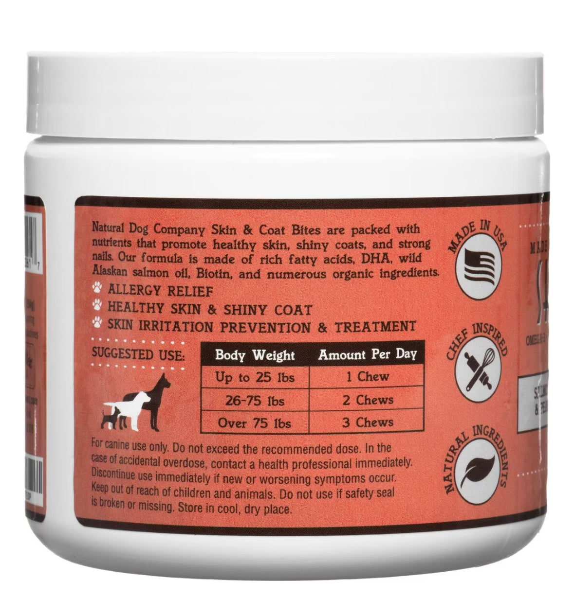 Skin & coat chews
