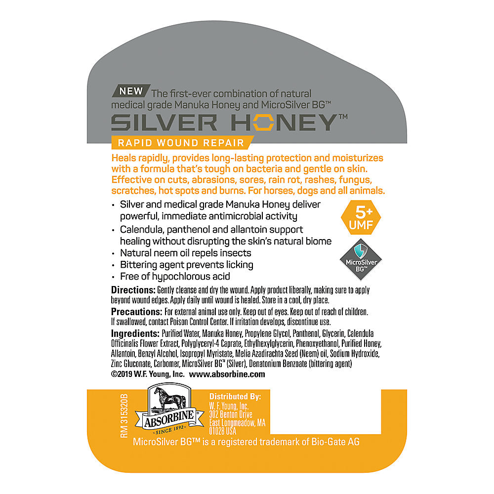 Silver Honey hot spot treatment