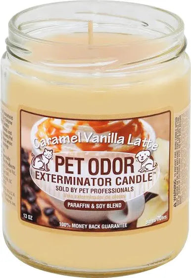 Pet odor eliminator candles
