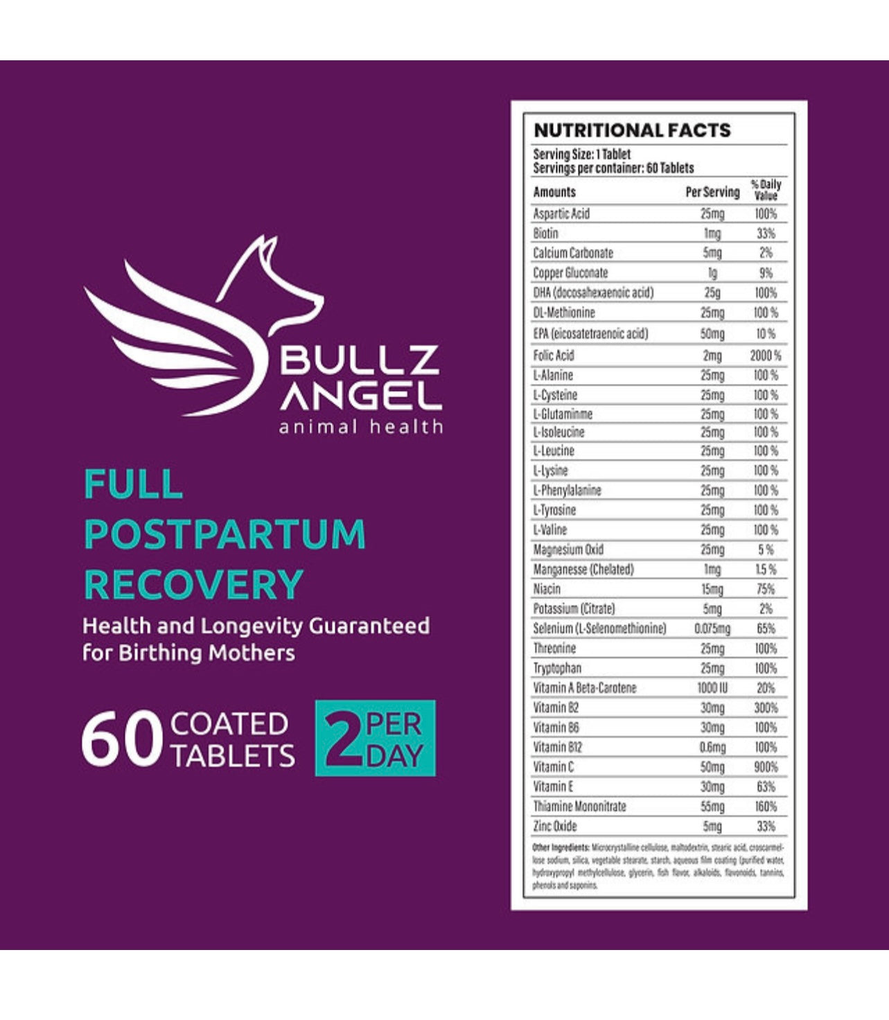 Bullz Angel animal health