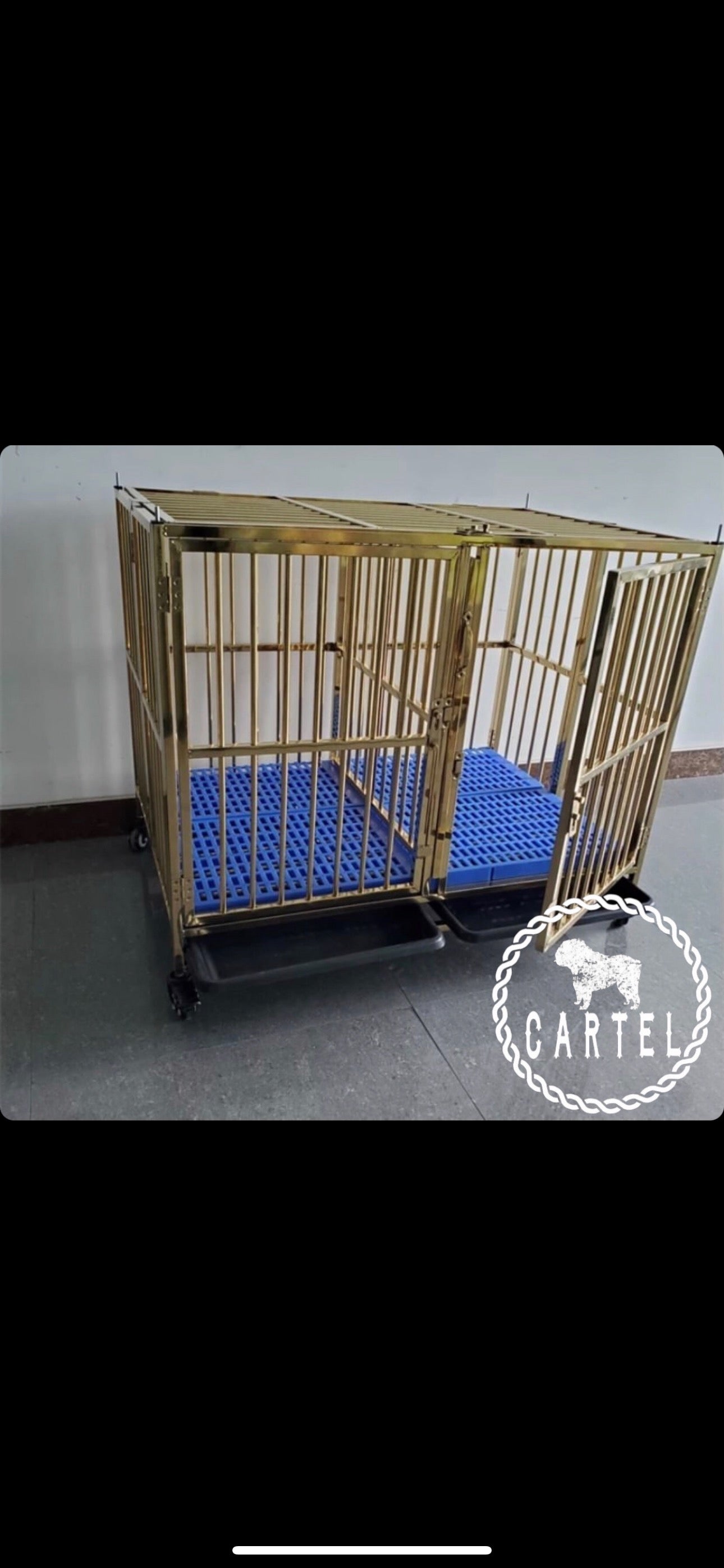 Gold kennel