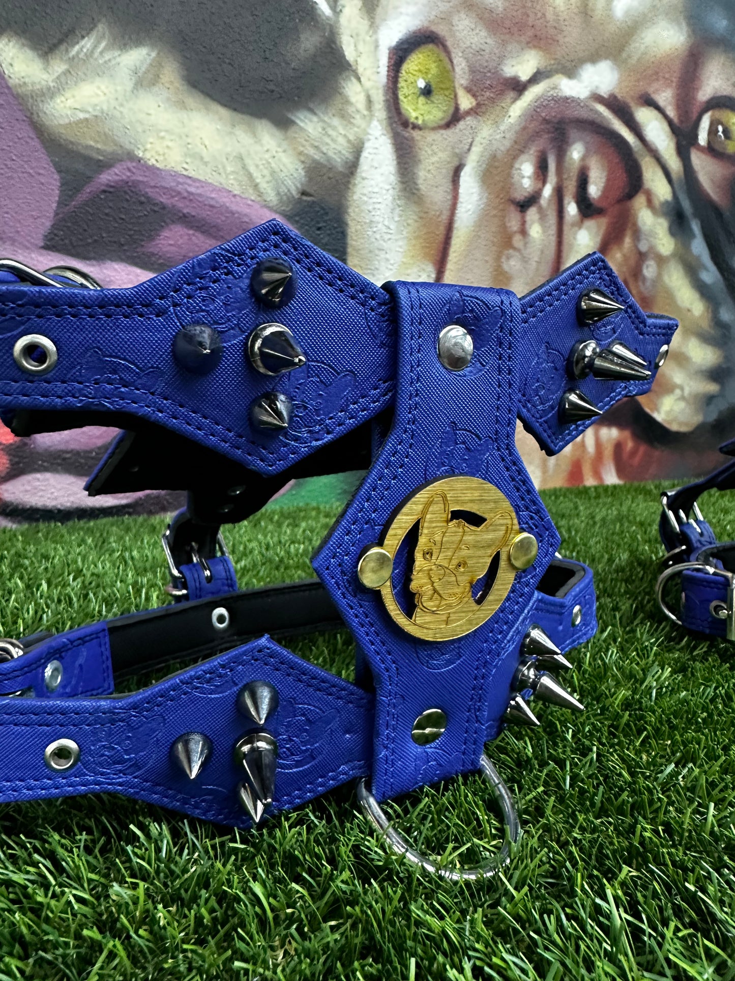 Top Dog Harness Blue