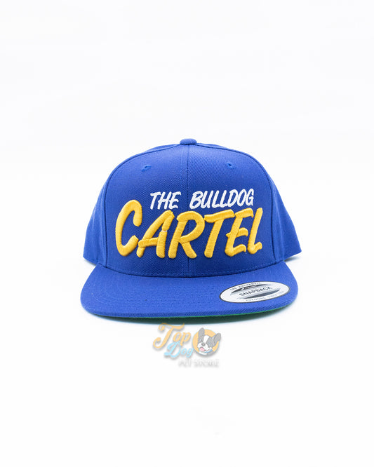 Blue & Yellow "Bull Dog Cartel" Snapback