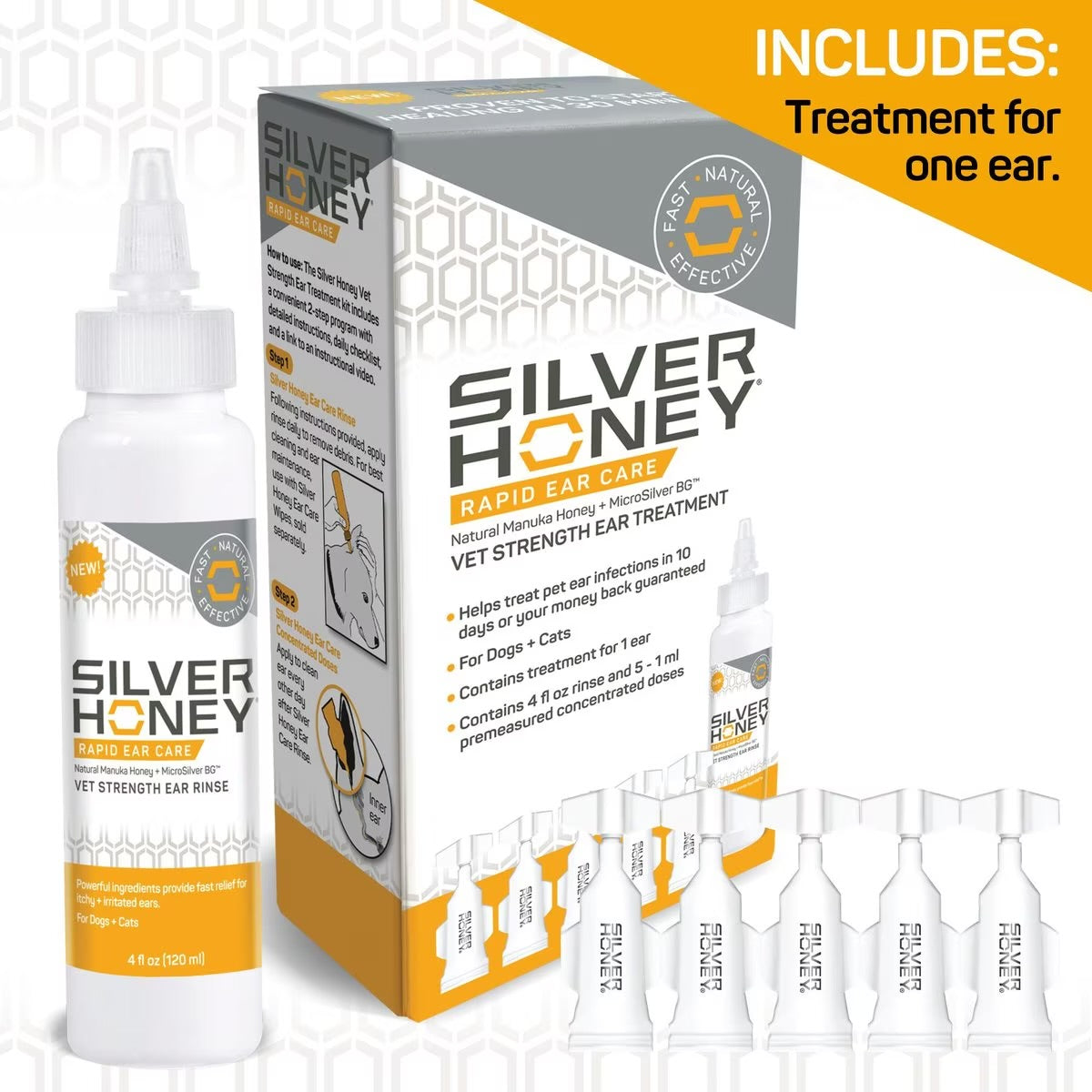 Silver Honey ear treatment