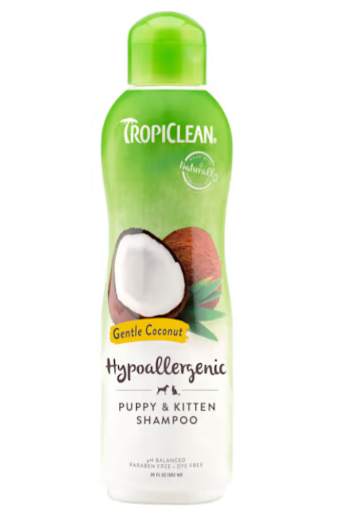 Tropiclean hypoallergenic shampoo