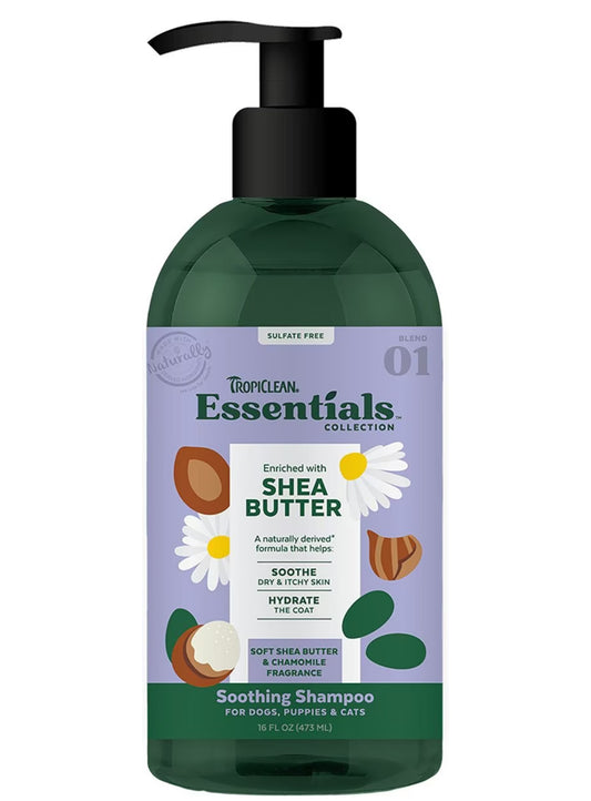 Tropiclean essentials soothing shampoo