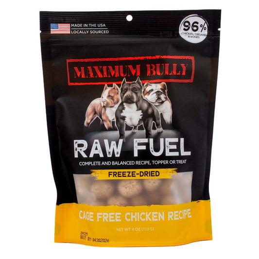 Maximum bully raw fuel treats