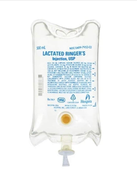 Lactated Ringers IV Bag