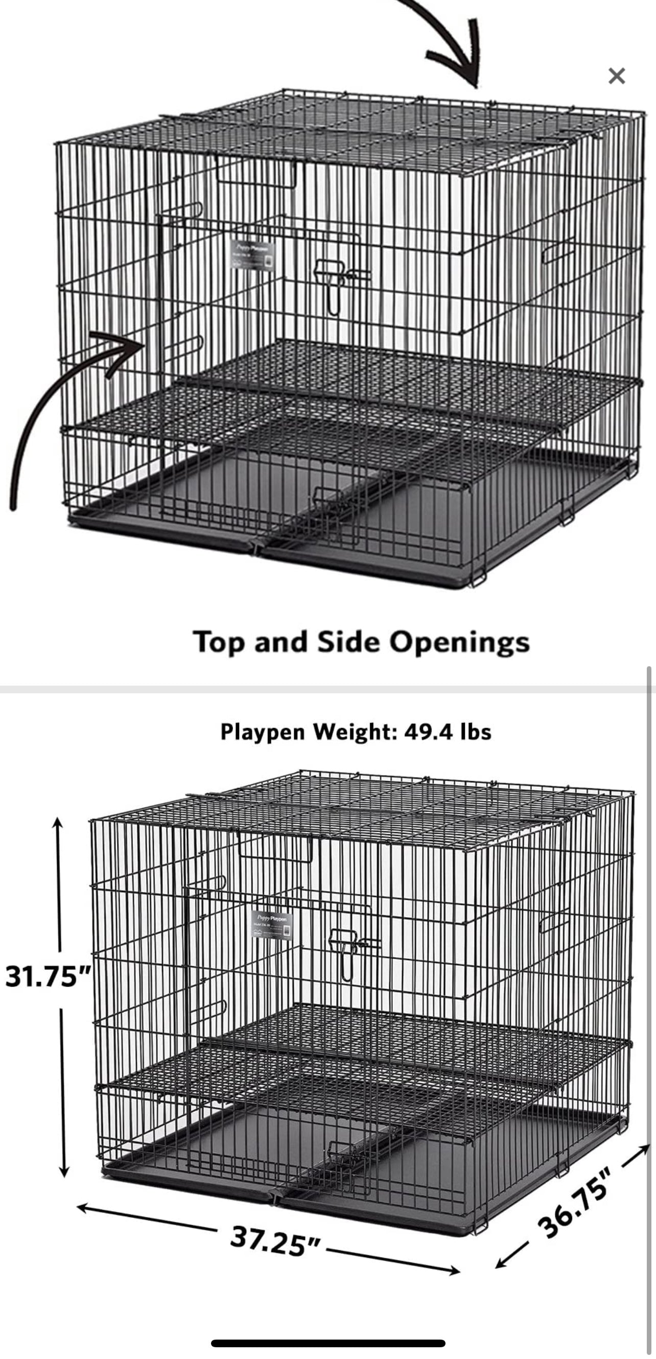 Puppy playpen cage